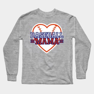 Baseball Mama Mom Long Sleeve T-Shirt